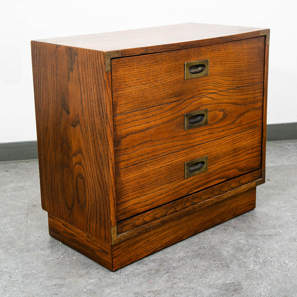Mid Century Modern Storage Chest Record LP Storage Cabinet Table Lane Vinyl Mcm