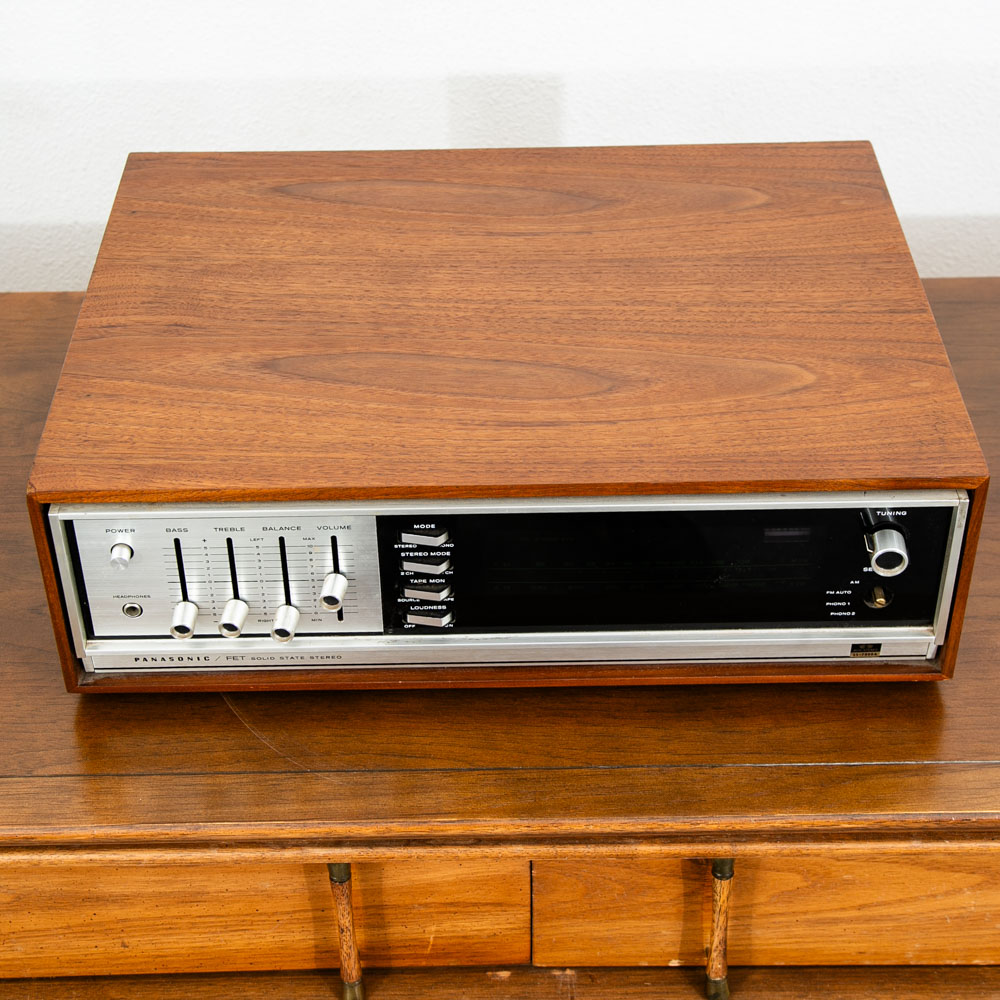 Mid Century Modern Receiver Panasonic SA-700 Solid State Radio FET Vintage FM/AM - Image 8