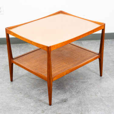 Mid Century Modern Side End Table Walnut Heritage Henredon Vintage Mcm Rectangle