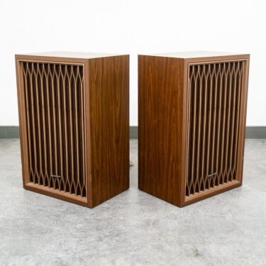 Mid Century Modern Speakers Kenwood KL-777A Walnut Vintage 4 Way 6 Speaker Hifi