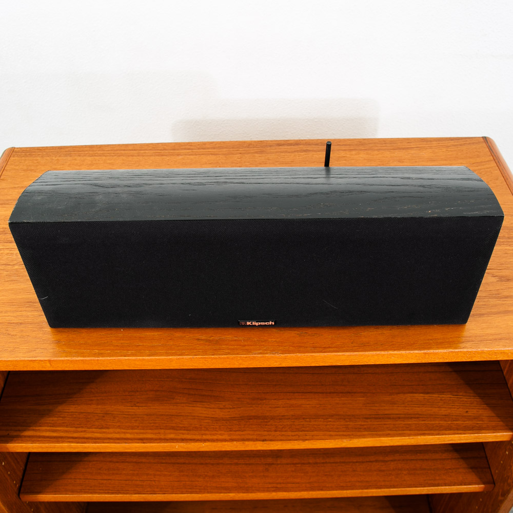 Mid Century Modern Speaker Klipsch Center KV-2 Vintage Audiophile Black Satin - Image 8