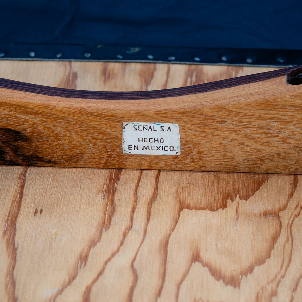 Mid Century Modern Lounge Chair Don Shoemaker Senal Swinger Rosewood Ottoman Arm - Image 4