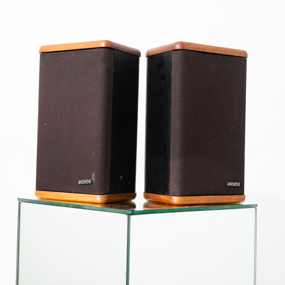 Mid Century Modern Speakers Advent Mini Walnut Wood Audiophile Vintage Mcm - Image 3
