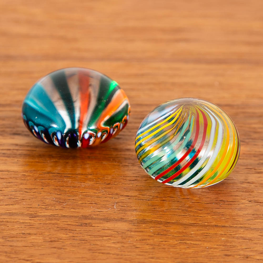 Mid Century Modern Art Glass Paperweights Lot of 5 Signed GES MSH Boda - Image 11