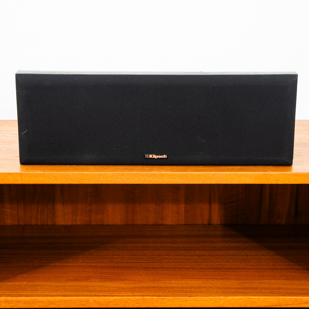 Mid Century Modern Speaker Klipsch Center KV-2 Vintage Audiophile Black Satin - Image 4