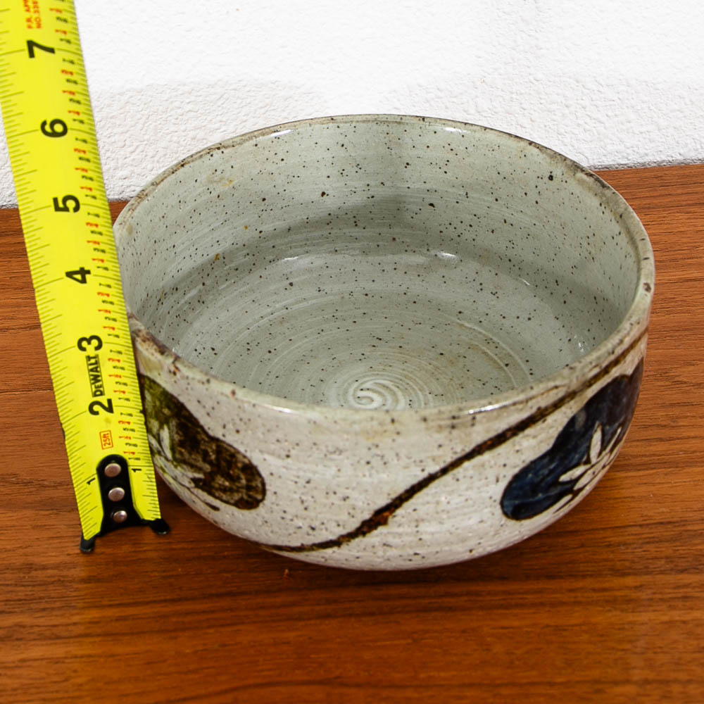 Mid Century Modern Nesting Bowls Japanese Stoneware Set of 3 Ceramic Otagiri - Image 7
