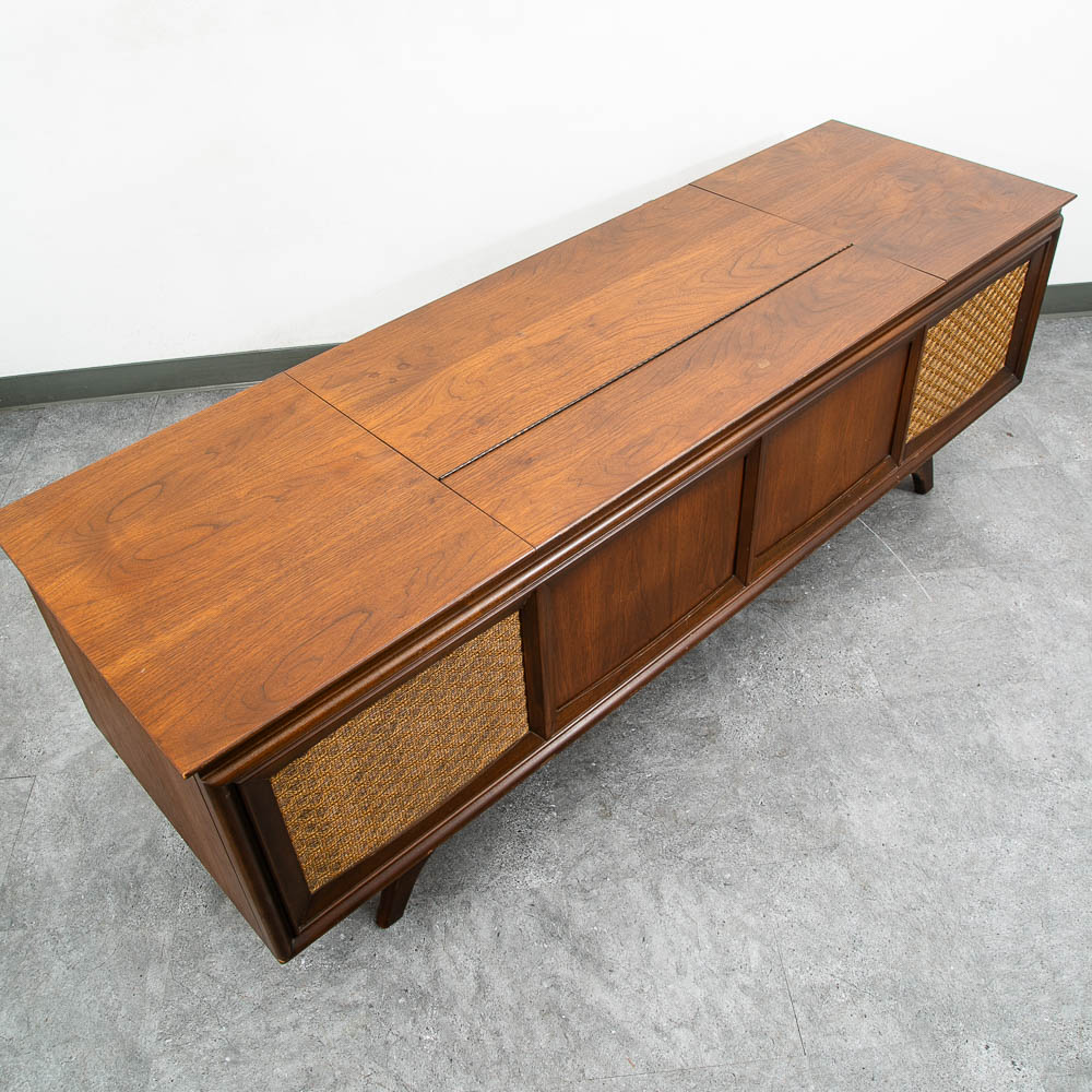 Mid Century Modern Stereo Console Record Player General Electric Radio Audio Mcm - Image 7