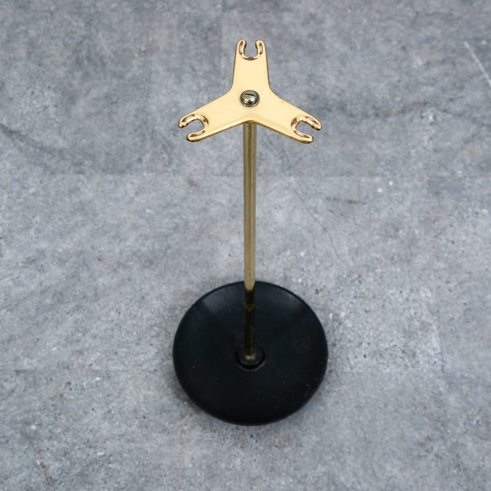 Mid Century Modern Fireplace Tools Brass Cast iron Pilgrim Seymour Nelson Metal - Image 5