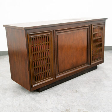 Mid Century Modern Stereo Console Record Player General Electric Radio Audio Mcm