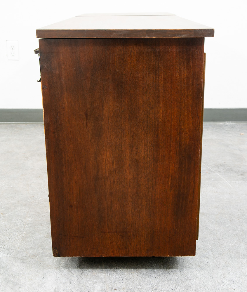 Mid Century Modern Stereo Console Record Player General Electric Radio Audio Mcm - Image 5