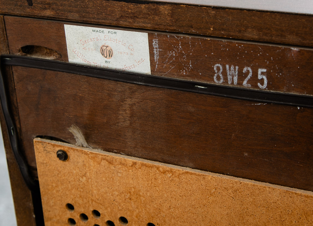 Mid Century Modern Stereo Console Record Player General Electric Radio Audio Mcm - Image 8