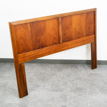 Mid Century Modern Headboard Queen Dixie Bed Frame Walnut Mcm Slat Wood Walnut