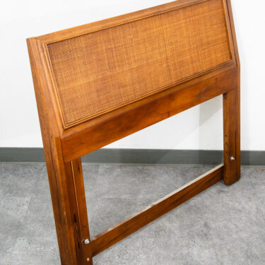 Mid Century Modern Headboard Bed Frame Twin Size Founders Cane Jack Cartwright