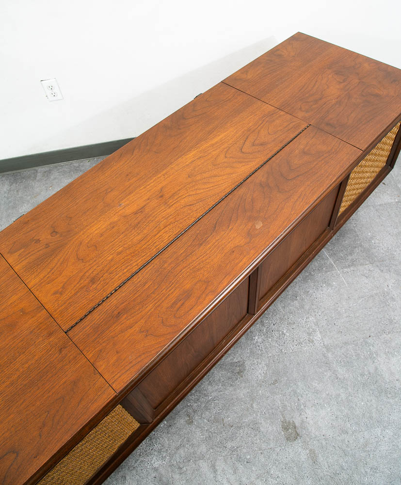 Mid Century Modern Stereo Console Record Player General Electric Radio Audio Mcm - Image 5